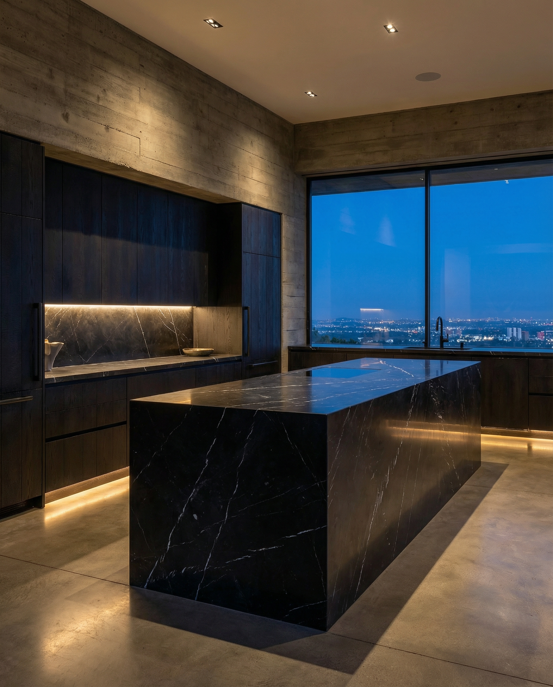 Azure Hill — Kitchen Dark Mode